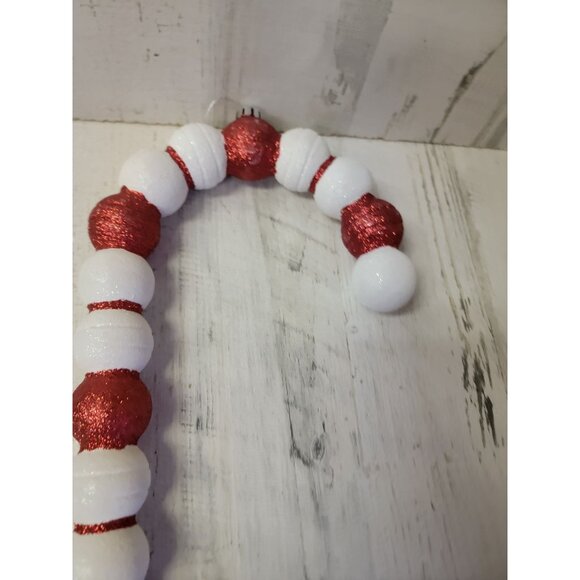 Candy cane large glitter unique hanging decor xmas figure - Picture 4 of 7